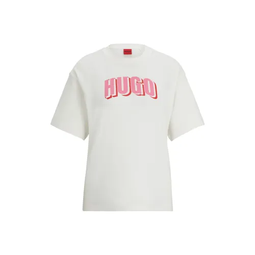 HUGO BOSS Белые Женские Футболки