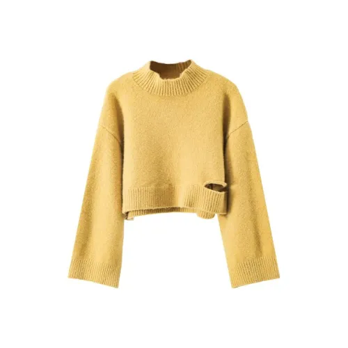 YUMOMO STAR Golden Оранжево-желтый Женские Короткие Топы