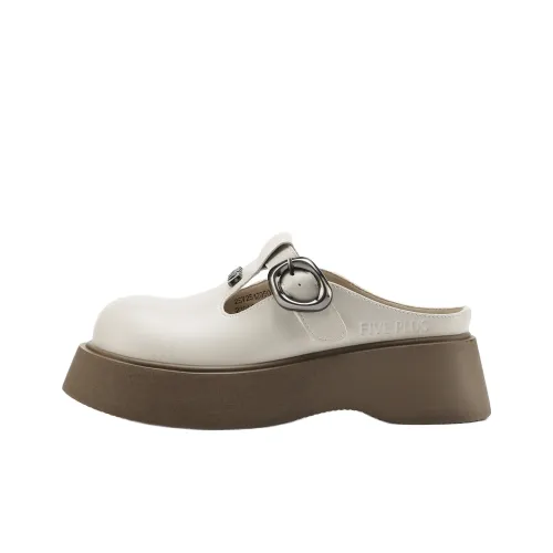 FIVE PLUS Износостойкие противоскользящие домашние тапочки для женщин