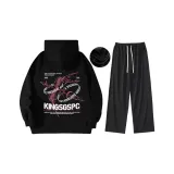 Черный флис с утеплением