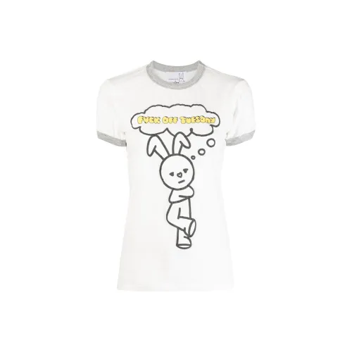 NATASHA ZINKO T-рубашка Женская Белая