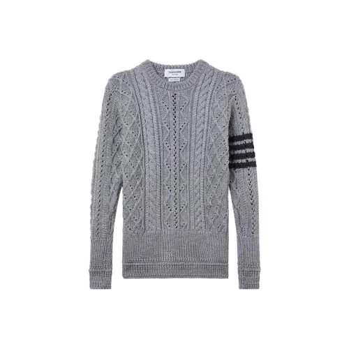 THOM BROWNE Серые Женские Свитеры