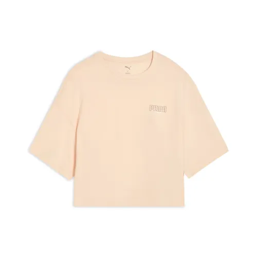PUMA Elevatedgraphic T Рубашка Женская Персиковый Бамбук