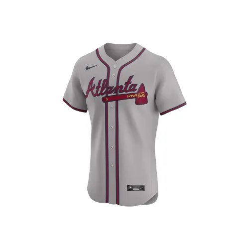 nike Мужской nike Dri Fit ADV MLB Elite Джерси Спортивная одежда Мужской Серый