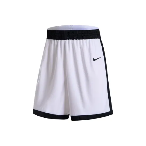 Nike Белый/Черный/Черный Мужские Баскетбольные Шорты