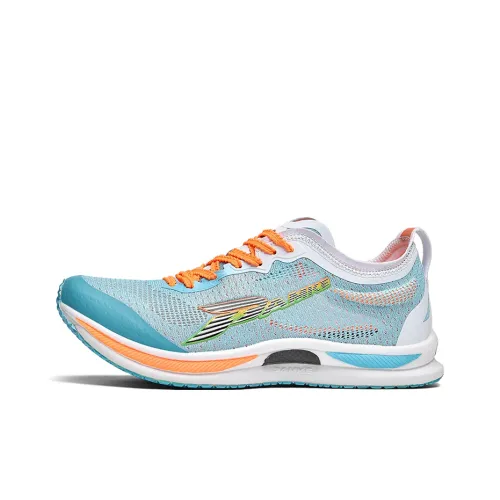 PANKE Беговые кроссовки Низкий верх Синий Оранжевый Белый Унисекс