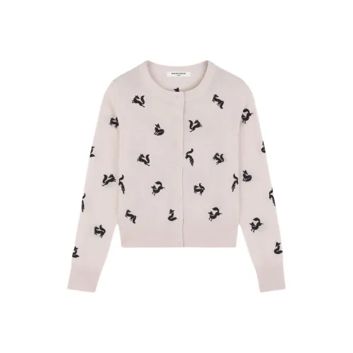 Maison Kitsune FW24 Свитер Женский Хлопковый Цвет