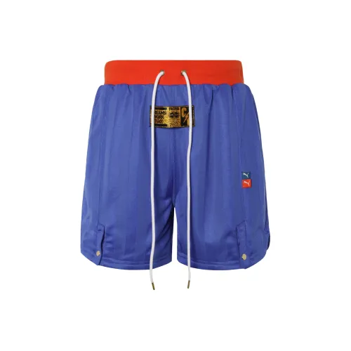 PUMA CHILDHOOD Dreams Co Бренд Баскетбольные шорты Мужские Сапфирово-синий