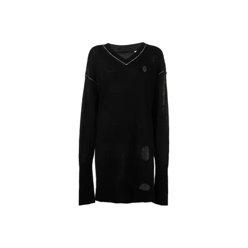 MM6 Maison Margiela Черные Женские Свитеры