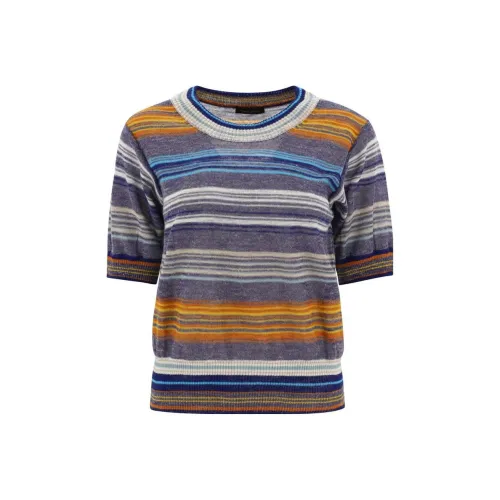 ROBERTO COLLINA Синий Женские Короткие Топы