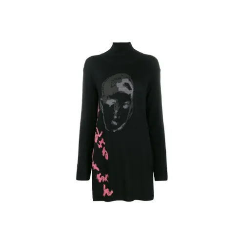 Yohji Yamamoto Черные Женские Свитера