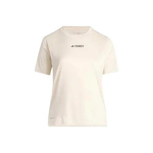 Adidas TerrexOther Стандартная T-рубашка Женская Песочный Ground Цвет