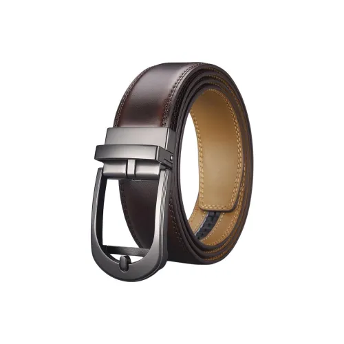 JEANSWEST Ремни из спилок коровьей кожи Мужской 3,5CM