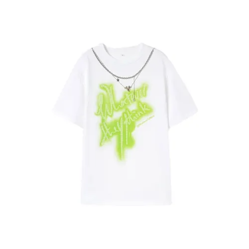 ITIB whatever Бело-зеленая Женская футболка