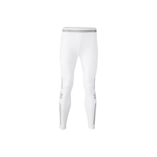 NORVINCY Белые унисекс спортивные брюки