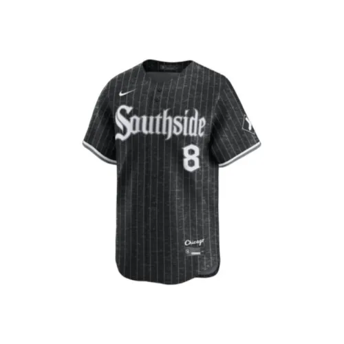 Nike Bo Jackson Chicago White Sox Городской Connect Футбол Джерси Мужской Черный