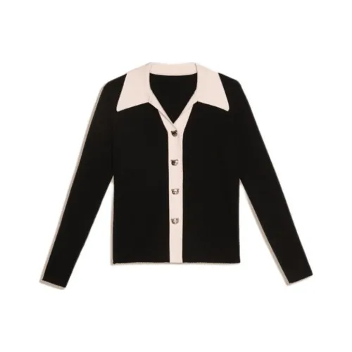 Yiner Черный Женский Свитер