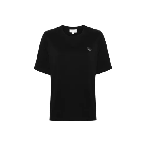 Maison Kitsune SS24 T-Shirt Женская Черная