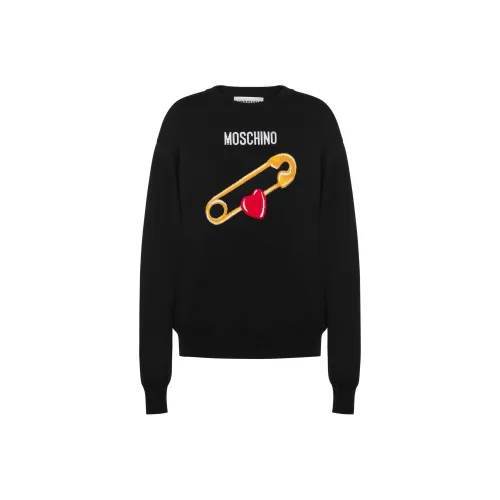 MOSCHINO Черные Женские Свитеры
