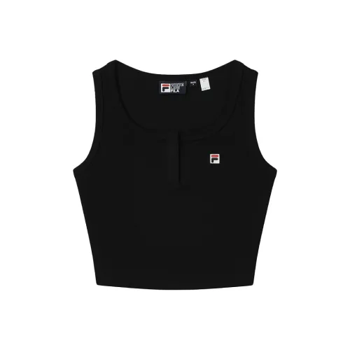 FILA Глубокий черный BK Женские майки