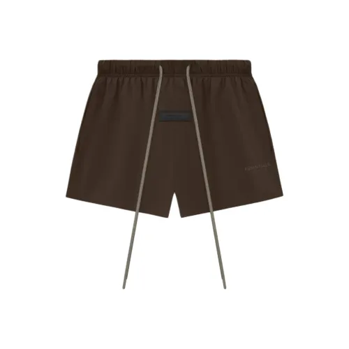 Fear Of God Essentials Бег Короткий Wood Повседневные шорты Мужской Phoebe Wood Коричневый
