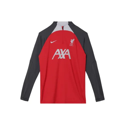 Nike LIVERPOOL FC Strike Футбол Джерси Мужские Спортивные Красный