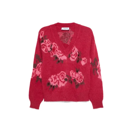 Blugirl Blumarine FW24 Свитер Женский Вишнево-Красный