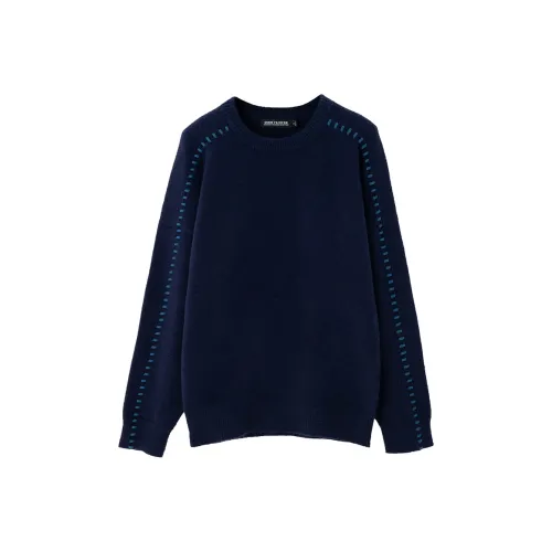 SOON FLOWER Свитер Женский Темно-синий