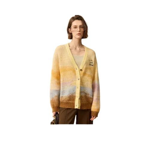 Лилия Желтый Женские Свитеры