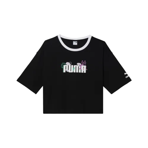 PUMA Черные Женские Футболки