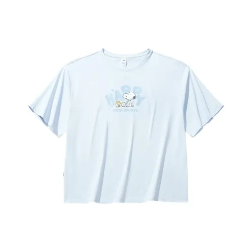 CHAOJIANTA X SNOOPY T-рубашка Женская Frozen Blue