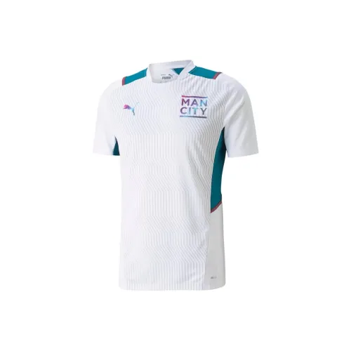 PUMA Manchester City Training Футбол Джерси Мужской Белый