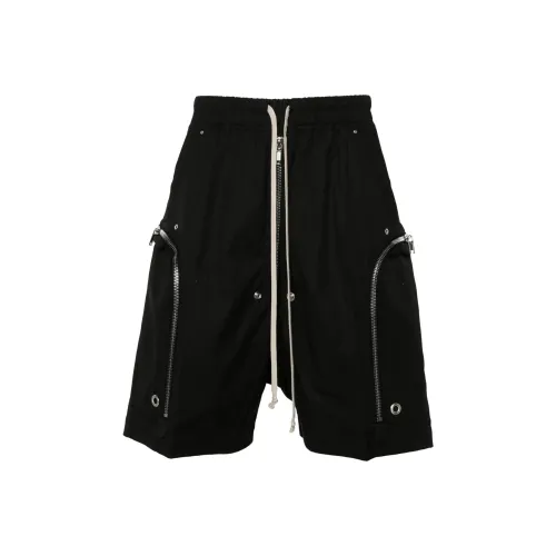 RICK OWENS Черные Мужские Повседневные Шорты