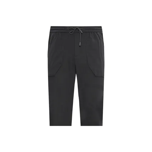 JODOLL Повседневные шорты Мужские Угольный черный