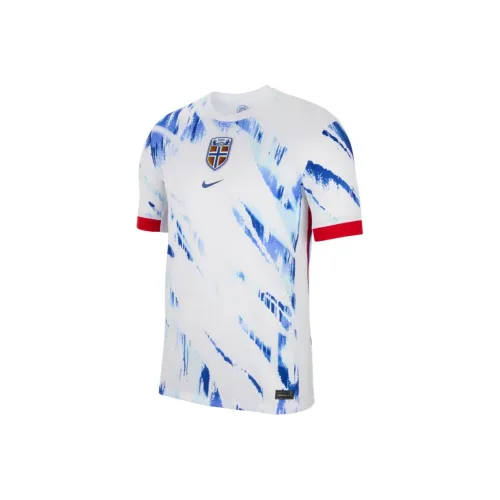 nike Norway Мужская Команда 2024 25 Stadium Гостевой Футбол Джерси Мужской Белый