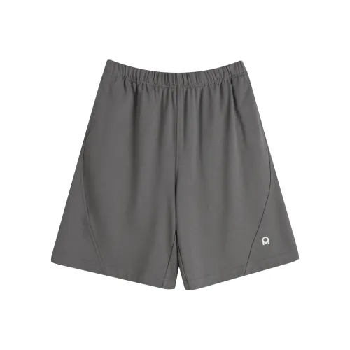 TIKIMOMOKA Повседневные шорты унисекс серого цвета