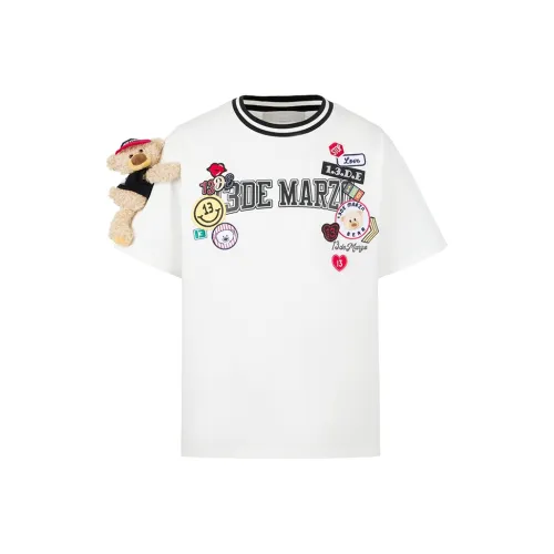 13 DEMARZO Короткий рукав T-рубашки Унисекс