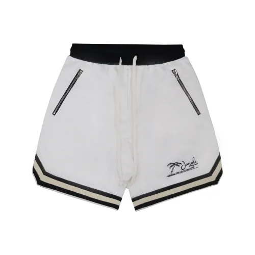 JUNGLE GURL Повседневные шорты Унисекс Белый