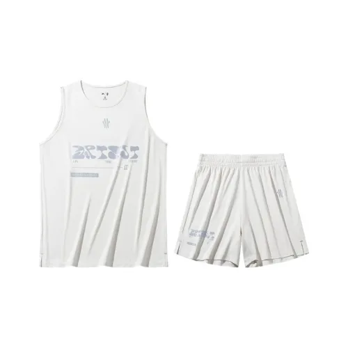 ANTA Баскетбольный костюм унисекс бежевый желтый