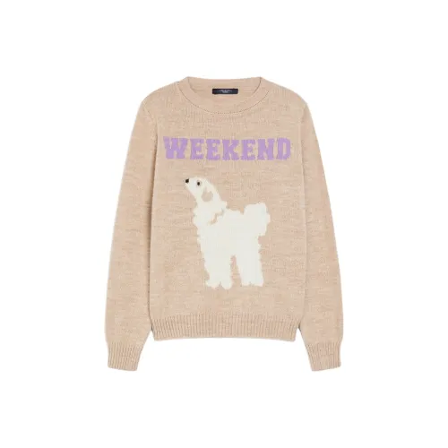 WEEKEND MaxMara Песочный Женские Свитеры