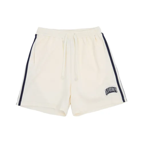 NERDY SS24 Повседневные шорты Унисекс Кремовый