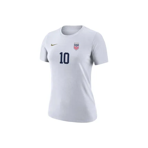 nike USA Soccer Team Olympic Series Стандартная футболка Женская Белая