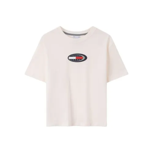 Tommy Hilfiger Экрю YBH Женские T Рубашки