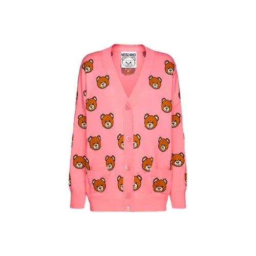 MOSCHINO Розовые Женские Свитеры