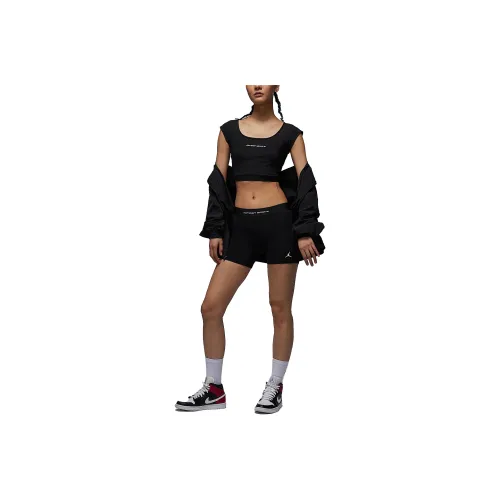 Jordan Sport CROP TOP Женские Черный