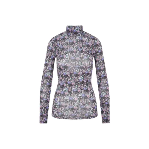ISABEL MARANT Фиолетовые Женские Т-рубашки