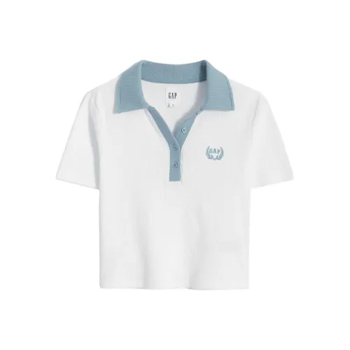 GAP Обычный T-Рубашка Женская Белая
