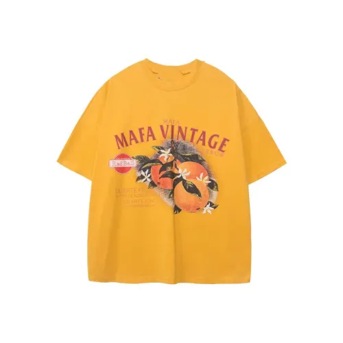 PLAY BUSH T-Рубашка Женская Желтая