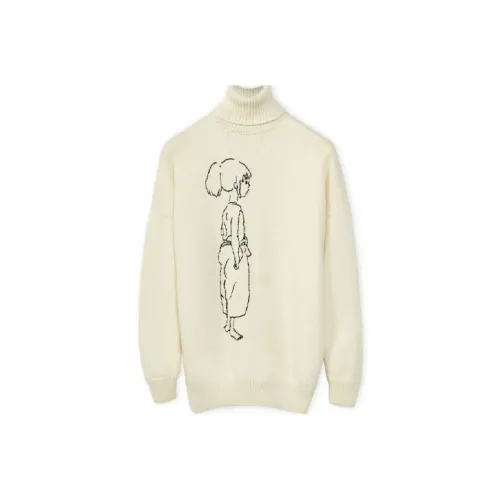 LOEWE Spirited Away Экрю Женские Свитеры