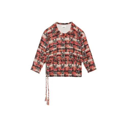 ISABEL MARANT Кораллово-розовый Женские Свитеры